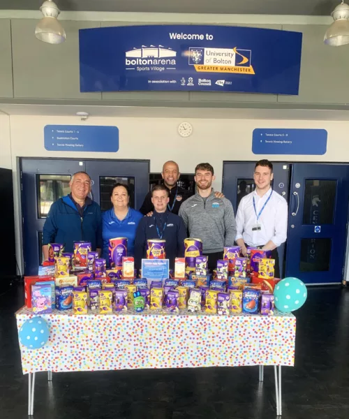 Easter Egg appeal group photo