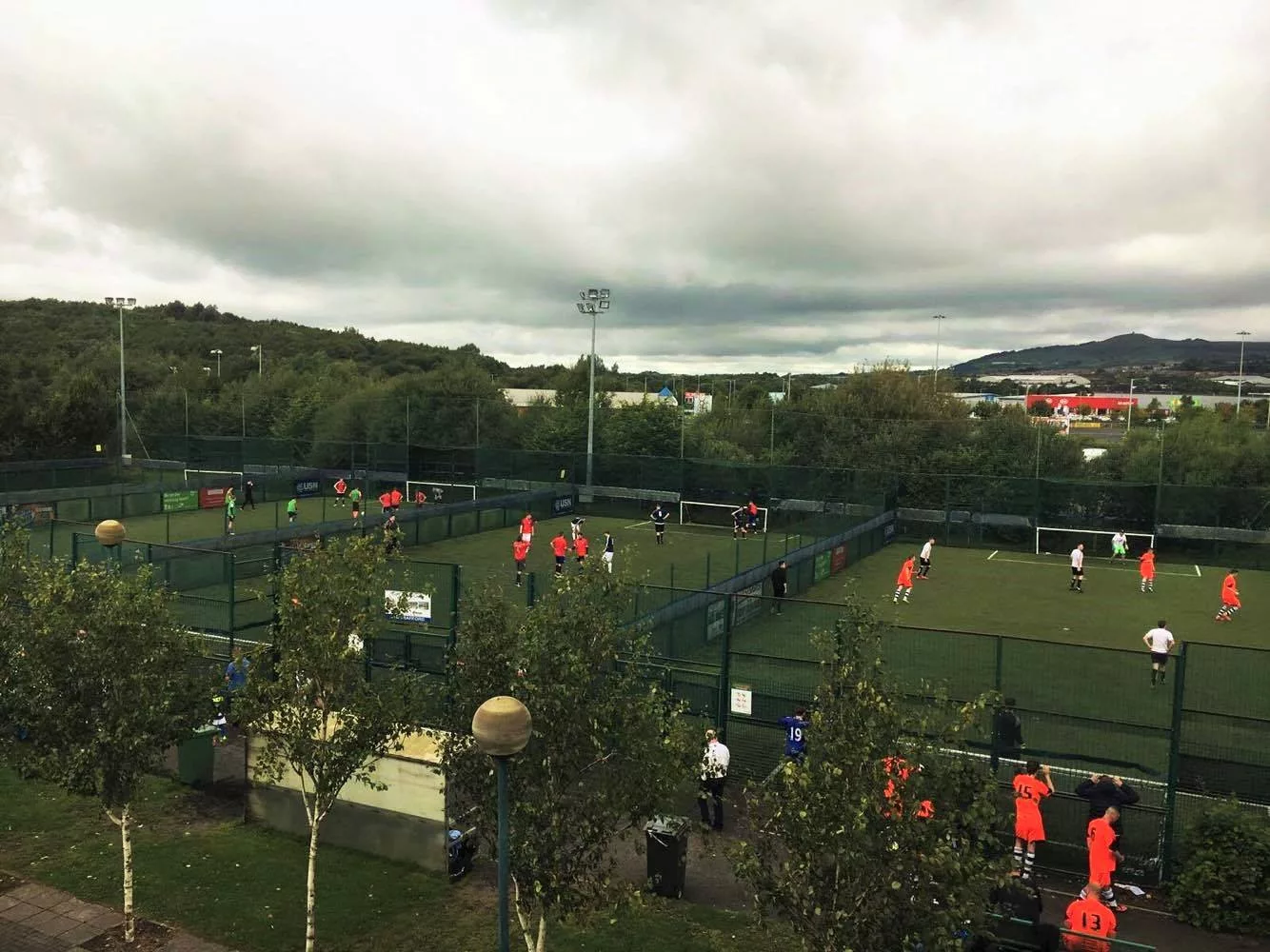 Bolton Arena football pitches