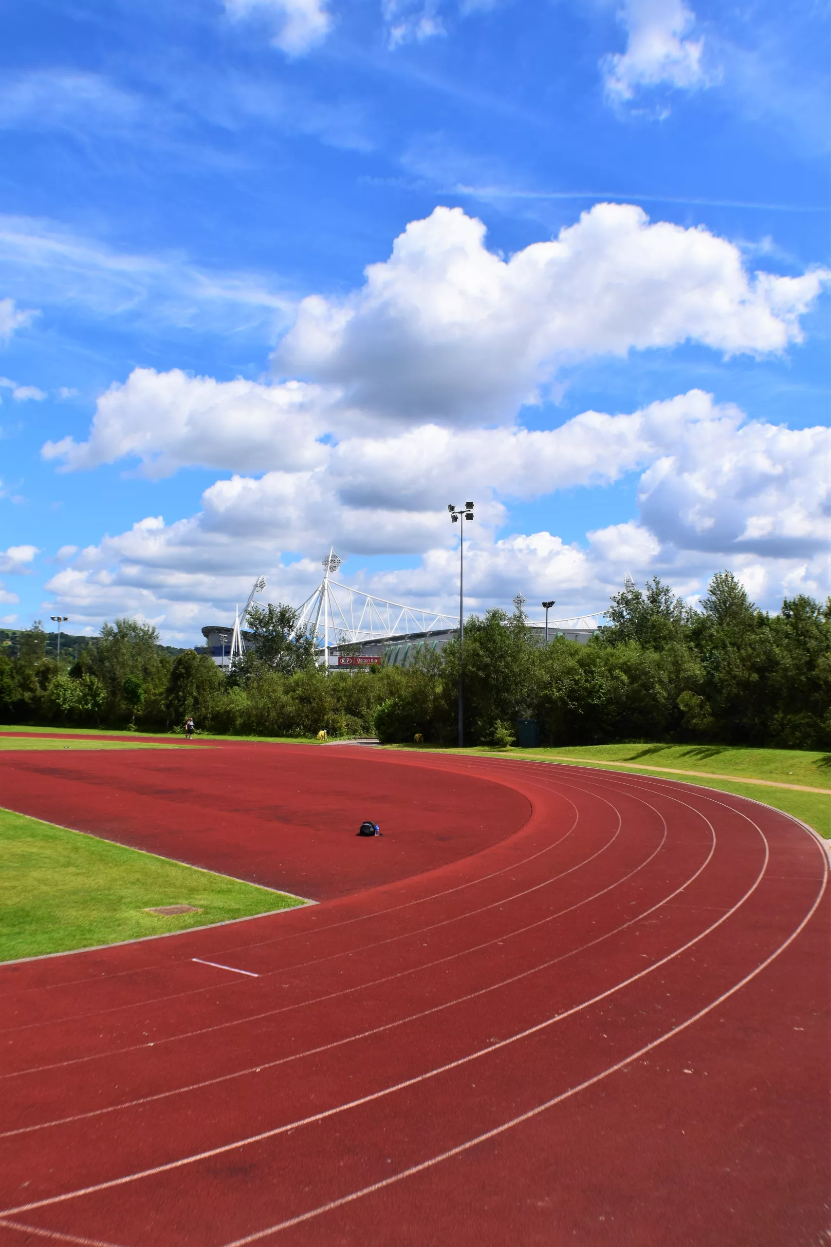 Bolton Arena running track