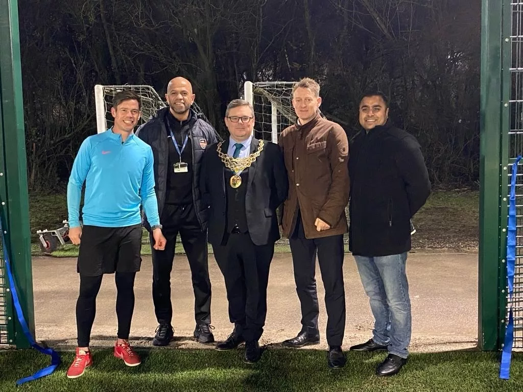 Bolton Arena Refurbished Pitches 1 Mayor